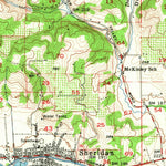 United States Geological Survey Sheridan, OR (1956, 62500-Scale) digital map