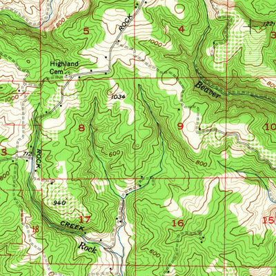 United States Geological Survey Sheridan, OR (1956, 62500-Scale) digital map