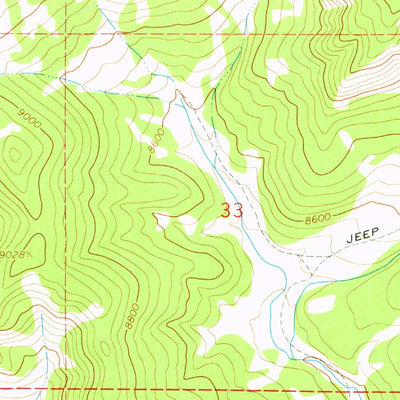 United States Geological Survey Sheridan Pass, WY (1965, 24000-Scale) digital map