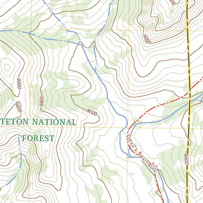 United States Geological Survey Sheridan Pass, WY (2023, 24000-Scale) digital map