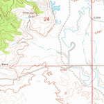 United States Geological Survey Sheridan Reservoir, ID (1965, 24000-Scale) digital map