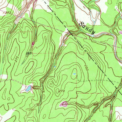 United States Geological Survey Sheridan, TX (1965, 24000-Scale) digital map