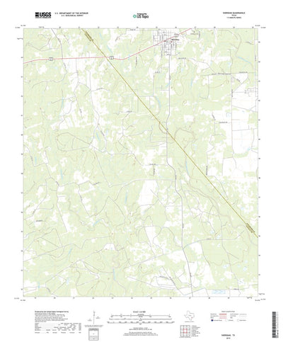 United States Geological Survey Sheridan, TX (2019, 24000-Scale) digital map