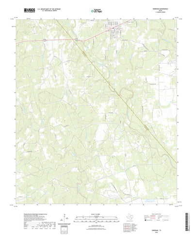 United States Geological Survey Sheridan, TX (2022, 24000-Scale) digital map