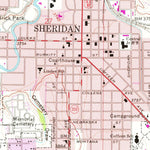 United States Geological Survey Sheridan, WY (1968, 24000-Scale) digital map