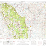 United States Geological Survey Sheridan, WY-MT (1955, 250000-Scale) digital map