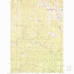 United States Geological Survey Sherlock Peak, ID-MT (1988, 24000-Scale) digital map