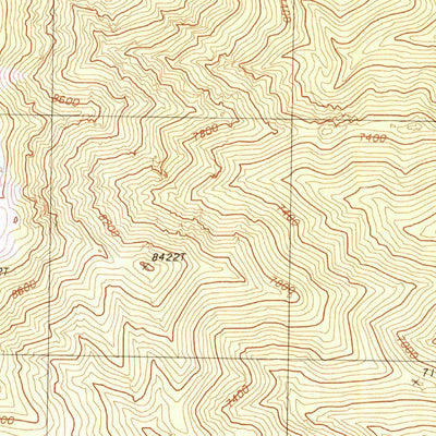 United States Geological Survey Sherman Mountain, NV (1985, 24000-Scale) digital map