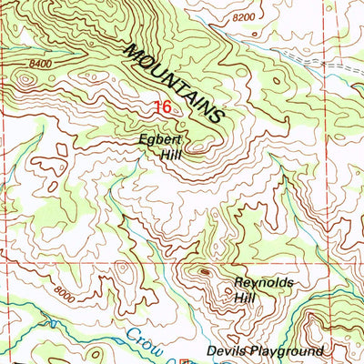United States Geological Survey Sherman Mountains East, WY (1992, 24000-Scale) digital map