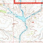 United States Geological Survey Sherman Mountains West, WY (1992, 24000-Scale) digital map