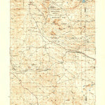United States Geological Survey Sherman Mountains, WY (1950, 62500-Scale) digital map