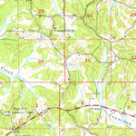 United States Geological Survey Sherman, MS (1955, 62500-Scale) digital map
