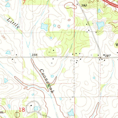 United States Geological Survey Sherman, MS (1980, 24000-Scale) digital map