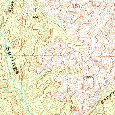 United States Geological Survey Sherman Peak, CA (1969, 24000-Scale) digital map