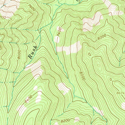 United States Geological Survey Sherman Peak, ID (1963, 24000-Scale) digital map