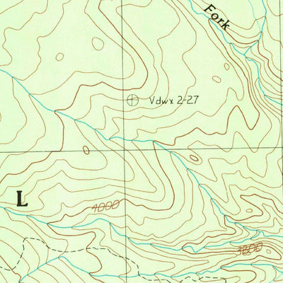United States Geological Survey Sherman Peak, WA (1985, 24000-Scale) digital map