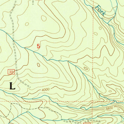 United States Geological Survey Sherman Peak, WA (1992, 24000-Scale) digital map