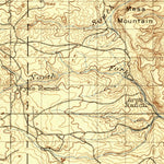 United States Geological Survey Sherman, WY (1905, 125000-Scale) digital map