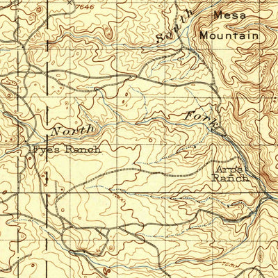 United States Geological Survey Sherman, WY (1905, 125000-Scale) digital map