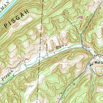 United States Geological Survey Shermans Dale, PA (1952, 24000-Scale) digital map