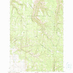 United States Geological Survey Sherod Meadows, OR (1990, 24000-Scale) digital map