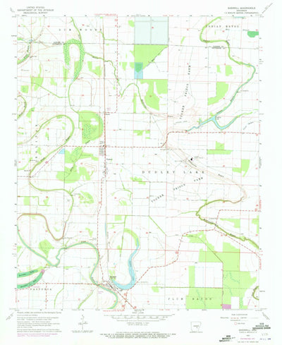 United States Geological Survey Sherrill, AR (1963, 24000-Scale) digital map