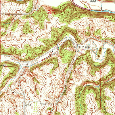 United States Geological Survey Sherrill, IA (1956, 24000-Scale) digital map