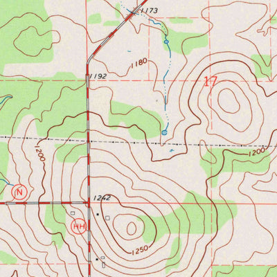 United States Geological Survey Sherry, WI (1970, 24000-Scale) digital map