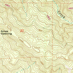 United States Geological Survey Sherwood Peak, CA (1967, 24000-Scale) digital map