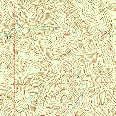 United States Geological Survey Sherwood Peak, CA (1967, 24000-Scale) digital map