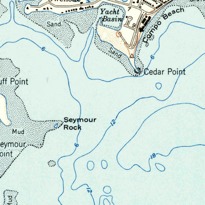 United States Geological Survey Sherwood Point, CT-NY (1951, 24000-Scale) digital map