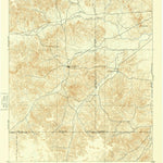 United States Geological Survey Sherwood, TX (1895, 125000-Scale) digital map