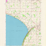 United States Geological Survey Sherwood, WI (1974, 24000-Scale) digital map