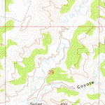 United States Geological Survey Shetland Divide, MT (1971, 24000-Scale) digital map