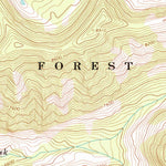 United States Geological Survey Shewag Lake, ID-MT (1966, 24000-Scale) digital map