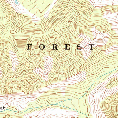 United States Geological Survey Shewag Lake, ID-MT (1966, 24000-Scale) digital map