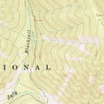 United States Geological Survey Shewag Lake, ID-MT (1966, 24000-Scale) digital map