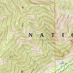 United States Geological Survey Shewag Lake, ID-MT (1997, 24000-Scale) digital map