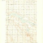 United States Geological Survey Sheyenne Lake, ND (1950, 24000-Scale) digital map