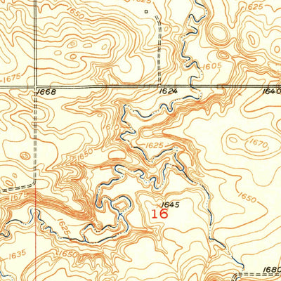 United States Geological Survey Sheyenne Lake NE, ND (1950, 24000-Scale) digital map
