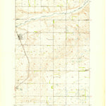 United States Geological Survey Sheyenne, ND (1950, 24000-Scale) digital map