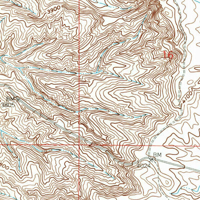 United States Geological Survey Shick Ranch, MT (1960, 24000-Scale) digital map