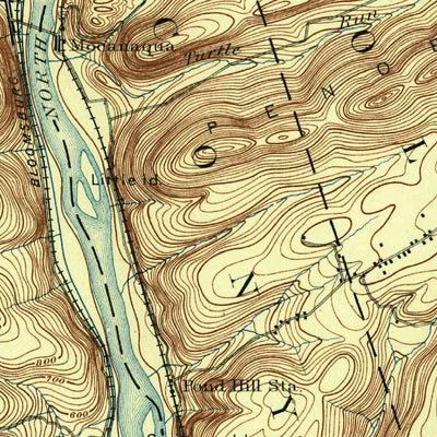 United States Geological Survey Shickshinny, PA (1894, 62500-Scale) digital map