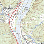 United States Geological Survey Shickshinny, PA (2023, 24000-Scale) digital map