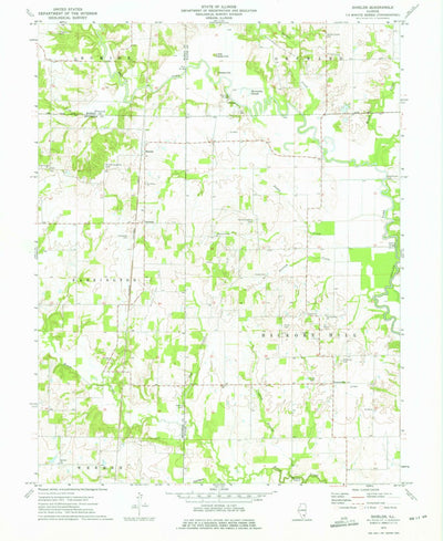 United States Geological Survey Shields, IL (1973, 24000-Scale) digital map