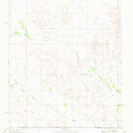 United States Geological Survey Shiloh Hills SE, NM-TX (1970, 24000-Scale) digital map
