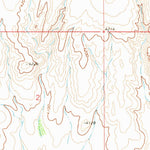 United States Geological Survey Shiloh Hills SE, NM-TX (1970, 24000-Scale) digital map