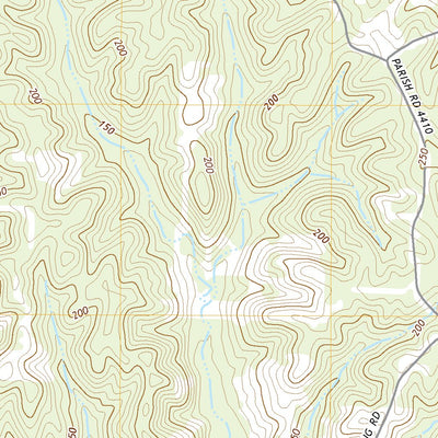 United States Geological Survey Shiloh, LA (2020, 24000-Scale) digital map