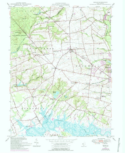 United States Geological Survey Shiloh, NJ (1947, 24000-Scale) digital map