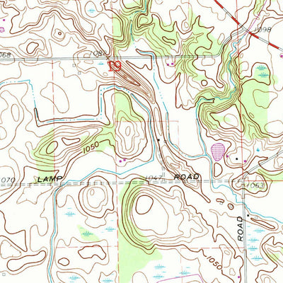 United States Geological Survey Shiloh, OH (1960, 24000-Scale) digital map